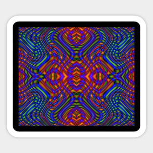 Symmetrical pattern Sticker